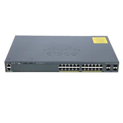 WS-C2960X-24TS-L, สวิตช์ Catalyst ของ Cisco, 24x10/100/1000T, 4xSFP, ฐาน LAN
