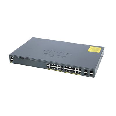 WS-C2960X-24TS-L, สวิตช์ Catalyst ของ Cisco, 24x10/100/1000T, 4xSFP, ฐาน LAN