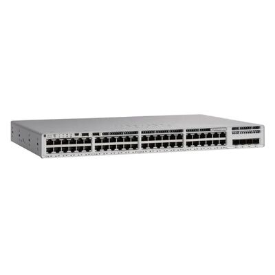 C9200L-48P-4G-A, สวิตช์ Cisco Catalyst 9200L, พอร์ต 48xPoE+ / 4x1G อัปลิงค์ / Adv เครือข่าย