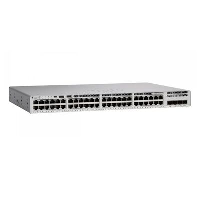 Cisco C9200L-48P-4X-A Catalyst 9200L 48-พอร์ต PoE + สวิตช์ 4x10G อัปลิงค์เครือข่ายความได้เปรียบ