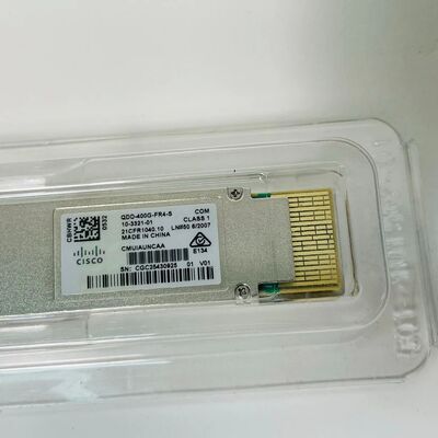 QDD-400G-FR4-S 400G QSFP-DD เครื่องรับสัญญาณ, 400G-FR4, 2km Duplex SMF