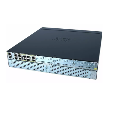 ISR4451 X K9 1to 2G ระบบผ่าน 4 WAN และ LAN Port 4 SFP Port 10 Core CPU การรักษาความปลอดภัยเสียง WAAS Intelligrnt WAN