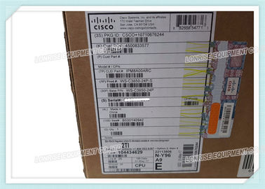 Cisco Catalyst WS-C3850-24P-S Switch Layer 3 IP Base ที่จัดการได้แบบซ้อนกันได้ 1 RU