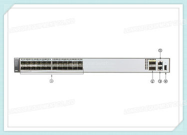 S6720-30C-EI-24S-DC Huawei Gigabit Network Switch 24 X 10 GE SFP+ แหล่งไฟฟ้า DC
