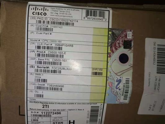 C9500-16X-E สวิตช์ Cisco Catalyst 9500 16 พอร์ต 10G, NW Ess. License