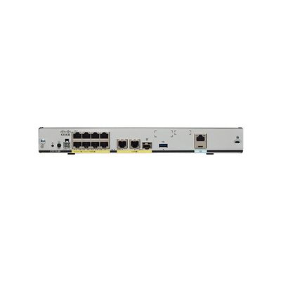 C1111-8P - Cisco 1100 Series Integrated Services Routers Cisco 1100 Series Router ISR 1100 8 Port Dual GE WAN Ethernet Router เครื่องตั้งทาง
