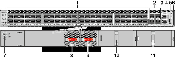 รองรับ VLAN สวิตช์ Huawei S5700 S5731 - S48P4X 1000BASE - พอร์ต T