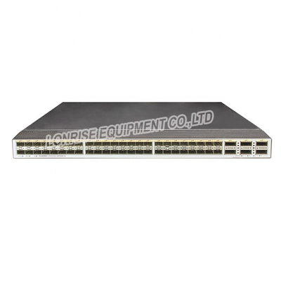 Huawei CE6851 HI Switch 48 Port 10G SFP + Port side Intake การสนับสนุนช่องไฟเบอร์ผ่าน Ethernet (FCoE)
