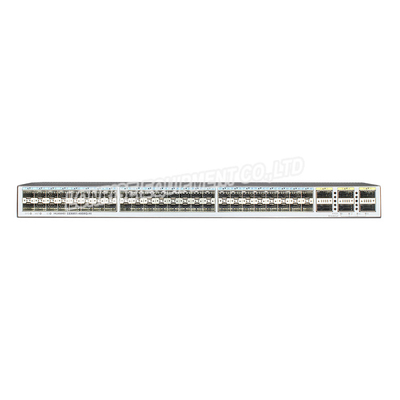 Huawei CE6851 HI Switch 48 Port 10G SFP + Port side Intake การสนับสนุนช่องไฟเบอร์ผ่าน Ethernet (FCoE)