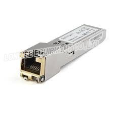 GLC - TE 1000BASE - T SFP Transceiver Module รองรับความยาวของเชื่อมต่อสูงสุด 100m ผ่านเชื่อมต่อทองแดงผ่านเครื่องเชื่อม RJ-45