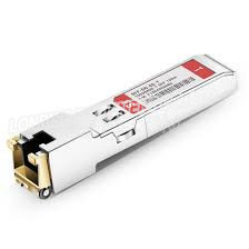 GLC - TE 1000BASE - T SFP Transceiver Module รองรับความยาวของเชื่อมต่อสูงสุด 100m ผ่านเชื่อมต่อทองแดงผ่านเครื่องเชื่อม RJ-45