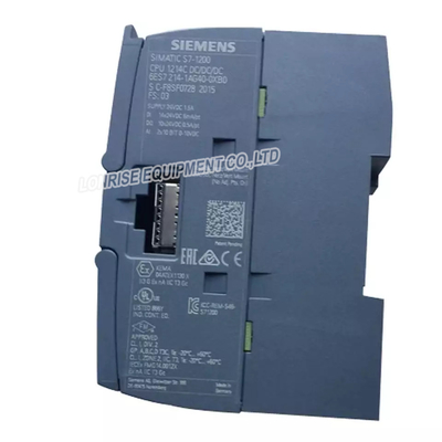 6ES7-214-1HG40-0XB0PLC เครื่องควบคุมอุตสาหกรรมไฟฟ้า 50/60Hz ความถี่การเข้า RS232/RS485/CAN อินเตอร์เฟซการสื่อสาร