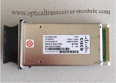 โมดูลตัวรับสัญญาณออฟติคัล X2-10GB-LRM cisco 10 กิกะบิตอีเธอร์เน็ต sfp + single