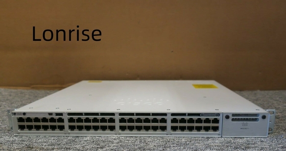 C9300-48P-A Cisco Switch Catalyst 9300 48-Port PoE+ ข้อดีของเครือข่าย Cisco 9300 Switch