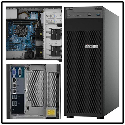 เซิร์ฟเวอร์ ThinkSystem ST250 V2 – เซิร์ฟเวอร์ทาวเวอร์รับประกัน 3 ปี รวมถึงซีพียู Intel Xeon 3.3GHz