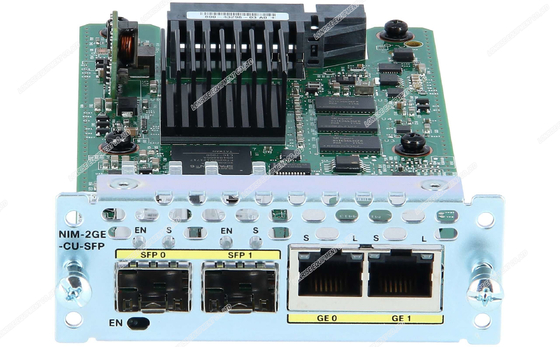 SM-X-4X1G-1X10G โมดูล SM-X ที่ปิดใหม่ พร้อม GE/SFP dual-mode 4-port หรือ SFP 10G 1-port พร้อมใช้งาน