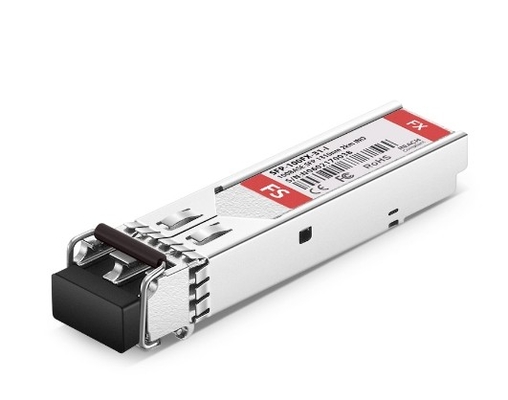Cisco GLC-FE-100FX รองรับ 100BASE-FX SFP 1310nm 2km Industrial DOM Duplex LC MMF โมดูลตัวรับ