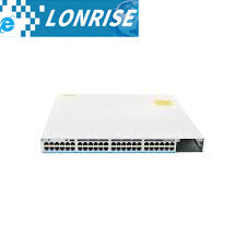 C9300 48UXM สวิตช์ศูนย์ข้อมูล Cisco Ethernet Switch สวิตช์เอเธอร์เน็ตเครือข่ายออปติก