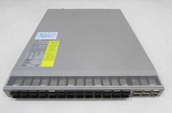 N9K-C9332PQ C9332PQ 32 x QSFP+ Port 40GBASE-X Layer 3 บริหาร 1U Rack-mountable Gigabit Ethernet Net