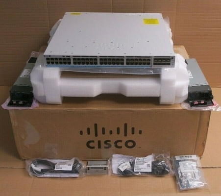 C9300-48UXM-A 9300 48 ท่าทาง Network Advantage สวิตช์ cisco 48 ท่าทาง Gigabit Ethernet สวิตช์ Cisco