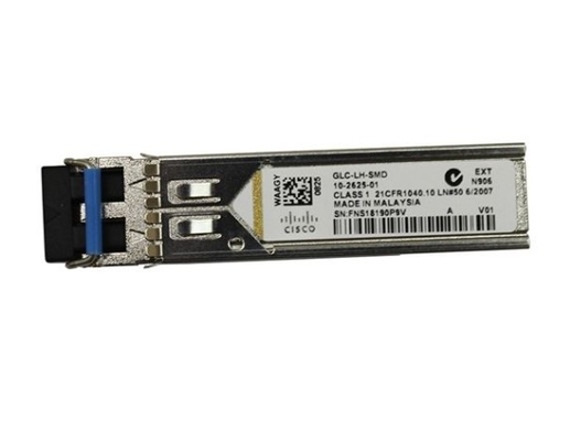 GLC-LH-SMD รองรับ 1000BASE-LX/LH SFP 1010nm Industrial DOM Duplex LC SMF Transceiver Module