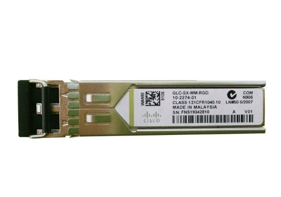 GLC-SX-MM-RGD โมดูล SFP ที่เข้ากันได้ 1GbE Multimode Fiber MMF Optic Transceiver - 1GE Gigabit Ethernet S