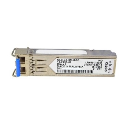 GLC-LX-SM-RGD สอดคล้องกับ TAA 1000Base-LX SFP Transceiver (SMF 1310nm 10km DOM Rugged LC)