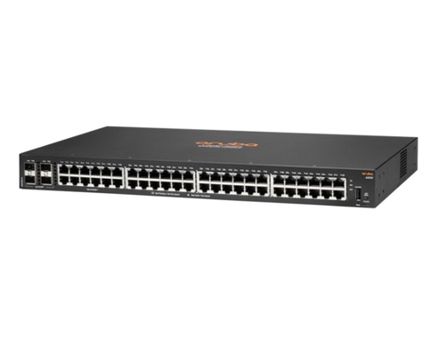 R8N86A HPE R8N86A Aruba 6000 48g 4sfp สวิตช์ - สวิตช์ - 48 ท่าเรือ - บริหาร - ติดตั้งเรค