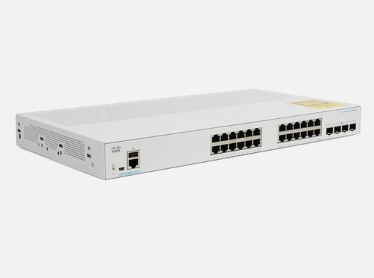 CBS350-24T-4X ซิสโก้ บิซเนส 350 สวิตช์ 24 ท่า 10/100/1000 ท่า 4 10 Gigabit SFP+