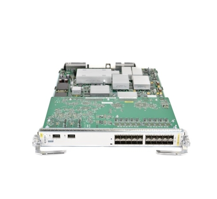 A9K-2T20GE-E บัตรสาย Cisco ASR 9000 A9K-2T20GE-E 2-Port 10GE 20-Port GE ขยาย LC Req. XFP และ SFP