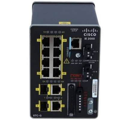 IE-2000-8TC-G-L IE-2000-8TC-G-L - อินดัสเตอรเน็ตอุตสาหกรรมซีรีส์ 2000 IE 8 10/100 2 T/SFP Lite