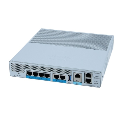 C9800-L-C-K9 Cisco Catalyst 9800-L (Copper Uplink) เครื่องควบคุมไร้สาย พร้อมอุปกรณ์ปรับพลังงาน AC หนึ่งตัว