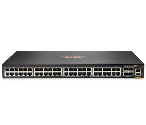 JL726A Aruba 6200F Series Switch 48G 4SFP+ Port Rack สามารถติดตั้งได้