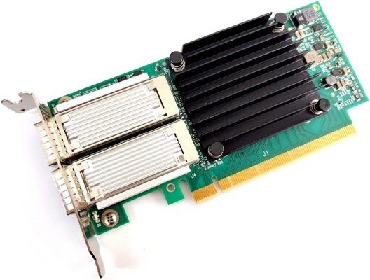 MCX653105A ECAT NVIDIA MCX653105A-ECAT-SP ConnectX-6 VPI การ์ดปรับเปลี่ยน HDR100/EDR/100GbE