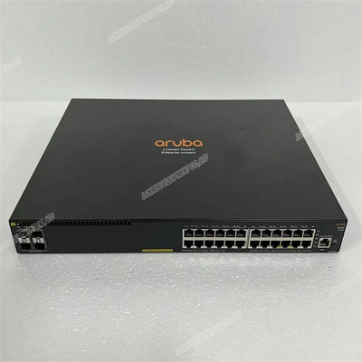 JL261A อุตสาหกรรม Ethernet Switches 1000mbps โลหะ Half-Duplex Poe Switches งาน Lacp สภาพใหม่