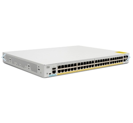 C1000-48T-4X-L Cisco Catalyst 1000 สวิตช์ 48x 10/100/1000 สายพานอีเทอร์เน็ต 4x 10G SFP Uplinks