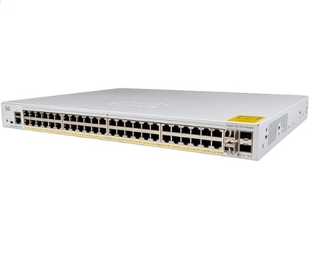 C1000-48FP-4X-L Cisco Catalyst 1000 Switches 48x 10/100/1000 Ethernet Port PoE+ และ 740W 4x 10G SFP Uplinks