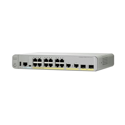 WS C3560CX 12PD S Catalyst Compact Switch Cisco Catalyst 3560 CX 12-port Compact Switch Layer 3 การใช้งานของเครื่องปรับปรุงอัตราการทํางาน
