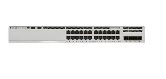 C9200-24T-A Cisco Switch Catalyst 9200 Catalyst 9200 24-port Data Switch ข้อดีของเครือข่าย