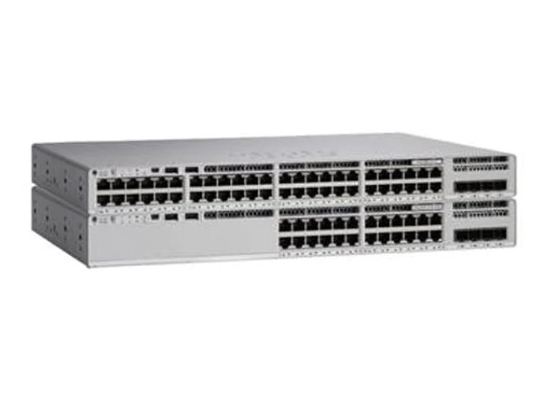 C9200L 48T 4G A Cisco Switch Catalyst 9200 Catalyst 9200L ข้อมูล 48 ท่าทาง 4x1G Uplink Switch ข้อดีของเครือข่าย
