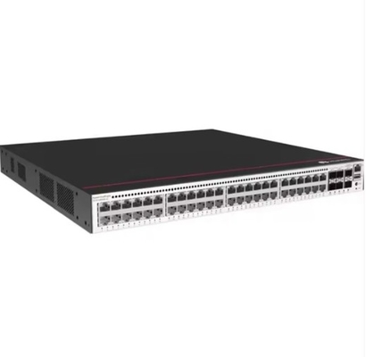 S5735-S48P4XE-V2 48*10/100/1000BASE-T Port 4*10GE SFP+ Port 2*12GE สเตคพอร์ต PoE+ โดยไม่มีโมดูลพลังงาน