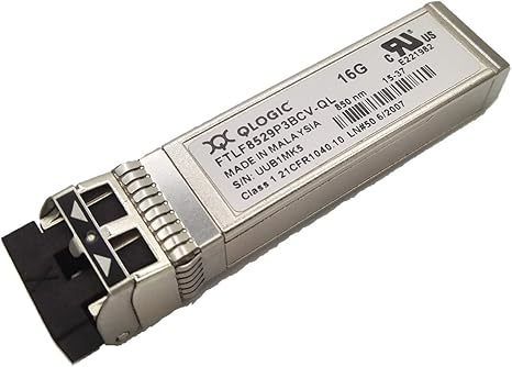 ตัวรับส่งสัญญาณ Qlogic แบบออปติคัล FTLF8529P3BCV-QL 16Gb SW SFP+ 850nm