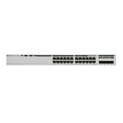 C9200L-24P-4G-E, สวิตช์ Cisco Catalyst 9200L, พอร์ต 24xPoE + / 4x1G อัปลิงค์ / สิ่งจำเป็นสำหรับเครือข่าย