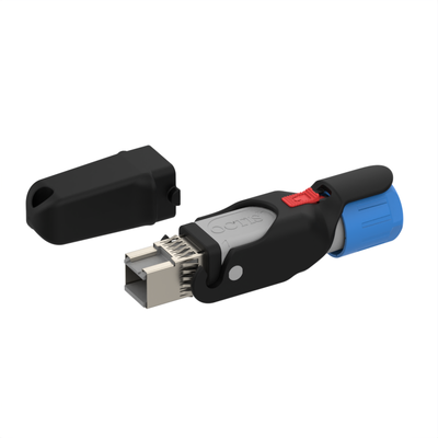 OCTIS PLUG KIT SFP/SFP+ พร้อมชุดต่อมยาง OCTI117500 | ชุดขั้วต่อไฟเบอร์ออปติกที่ทนทาน