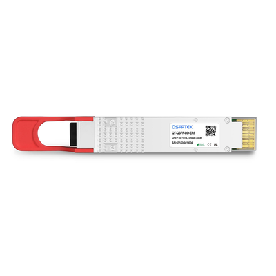QAPQD040F0CN1 QSFP-DD ER8 400G เครื่องรับแสง 1310nm
