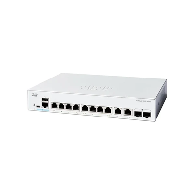 Cisco C1200-8P-E-2G Catalyst 1200 8-พอร์ต PoE + สวิตช์กิกะบิต