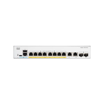 Cisco C1300-8T-E-2G Catalyst 1200 สวิตช์จัดการกิกะบิต 8 พอร์ตพร้อมอัปลิงค์ Combo 2G