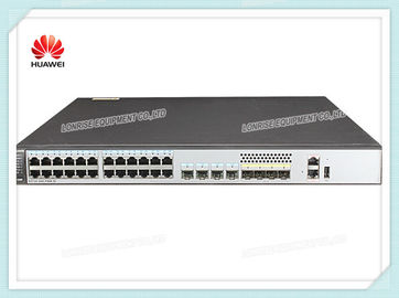 4 X 10 Gig SFP + สวิทช์เครือข่าย Huawei S5720-28X-PWR-SI-AC 24 อีเธอร์เน็ต 10/100/1000 PoE + พอร์ต
