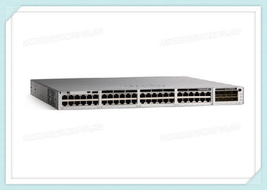 C9300-48T-E สวิตช์เครือข่ายอีเธอร์เน็ตของ Cisco Catalyst 9300 48 พอร์ต 350WAC