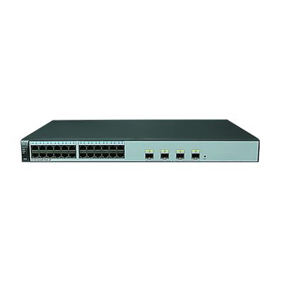 HUAWEI S5720S-28X-PWR-LI-AC 24 Ethernet 10/100/1000 พอร์ต 4 10 Gig SFP + PoE + 370W POE AC 110/220V
